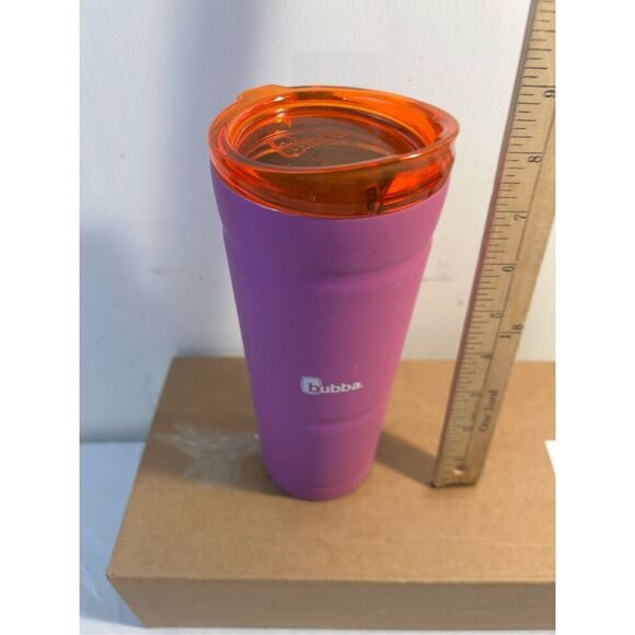 Bubba vacuum insulated 24 oz pink with blue orange - Picture 2 of 4